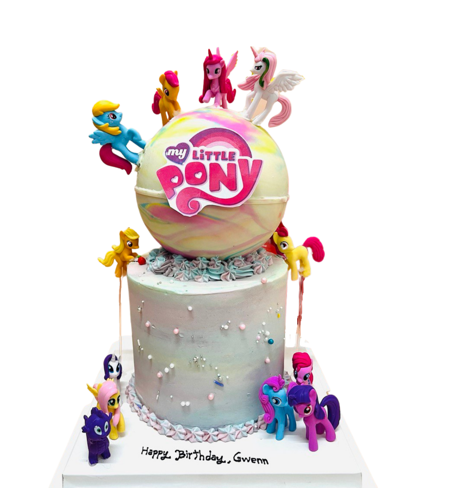My Little Pony Pinata Cake