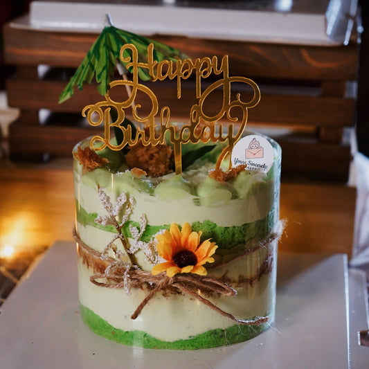 Pandan Ondeh Ondeh Cake