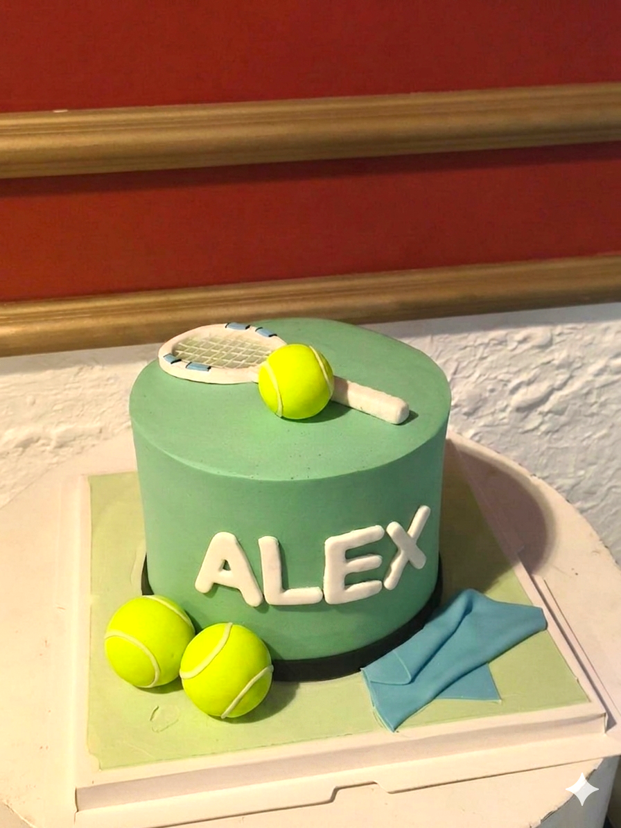 Tennis Customised Cake