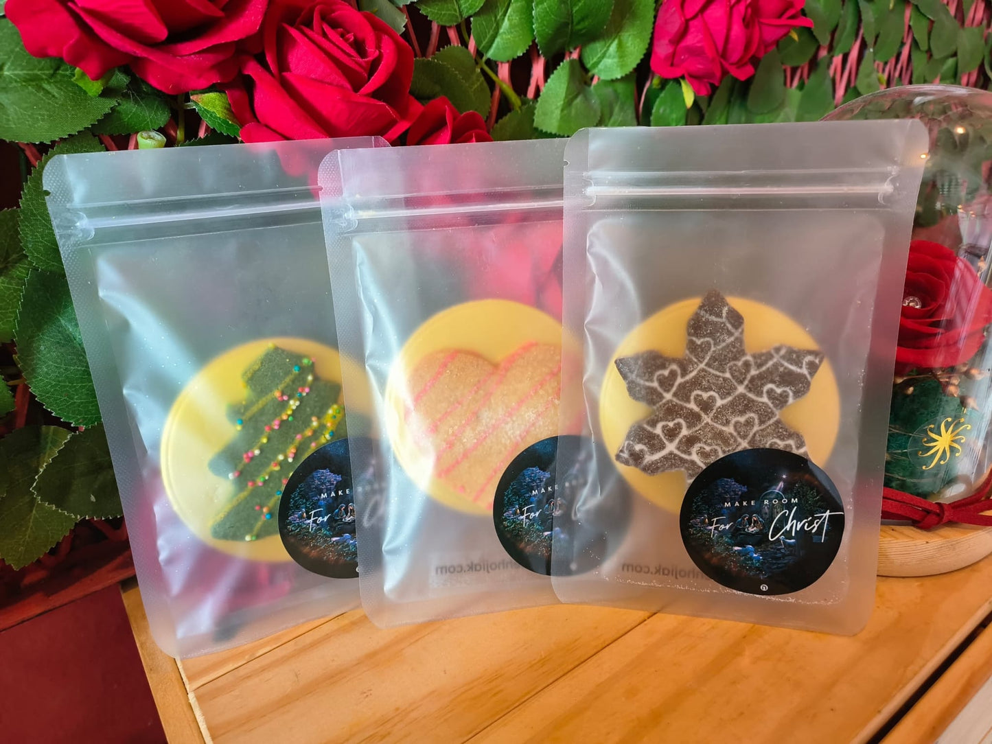 Christmas  Cookies Individual Packaging (30pcs)