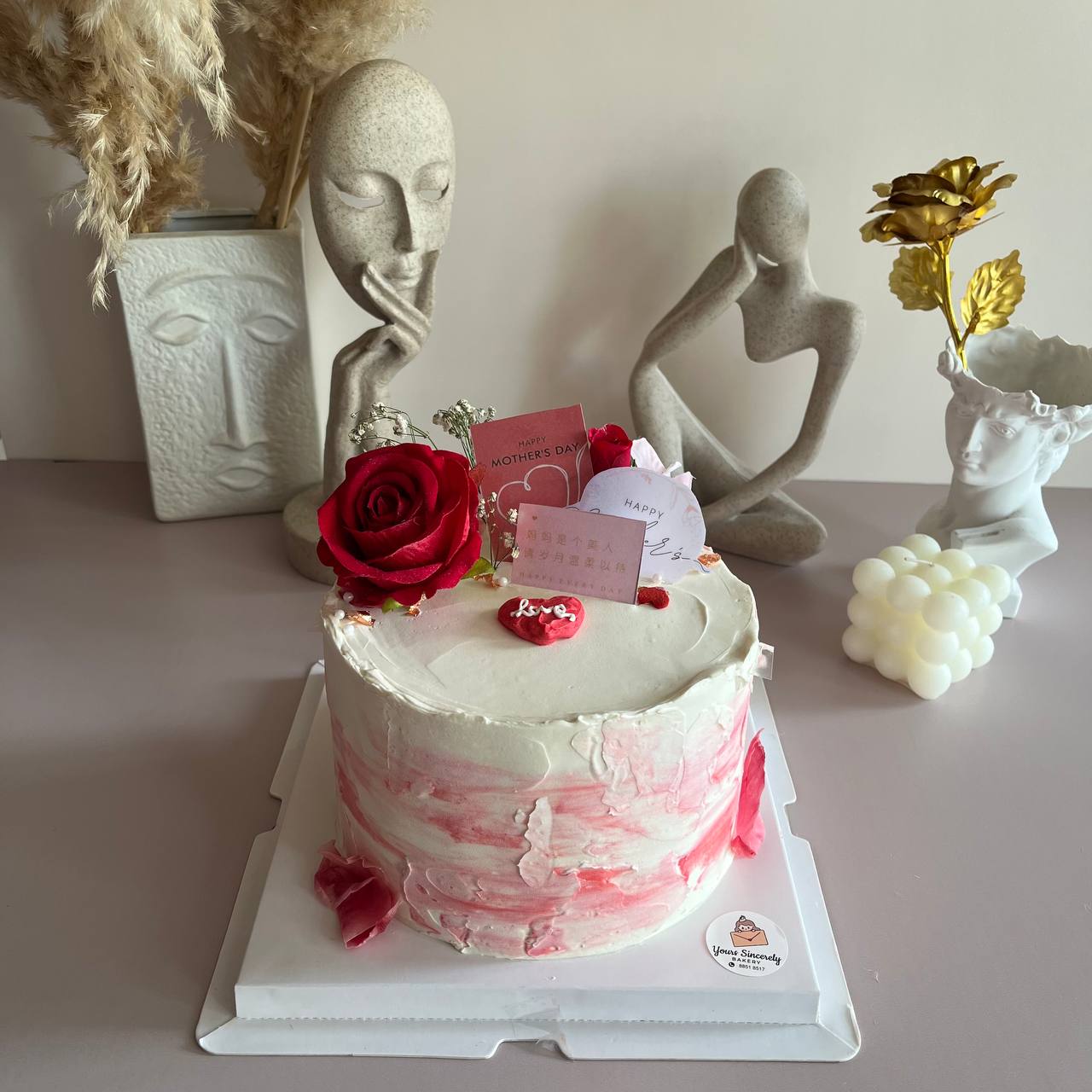 Mother's Day Tear Surprise Cake