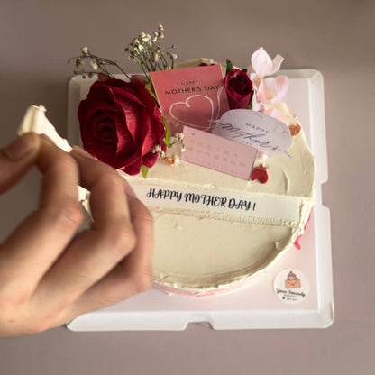 Mother's Day Tear Surprise Cake