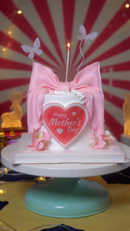 Mother’s Day Love Burnaway Cake