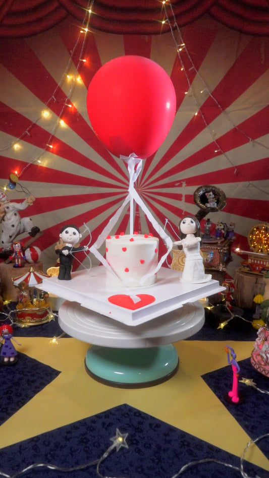 Flame of Romance Cake