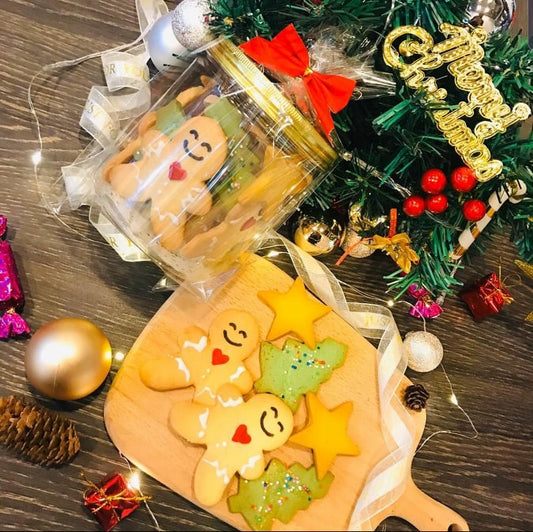 Gingerbread Man Christmas Butter Cookies
