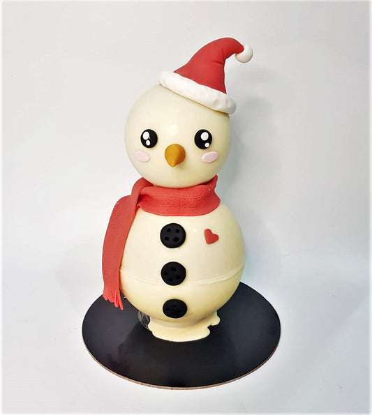 Snowman Pinata Surprise Christmas Cake